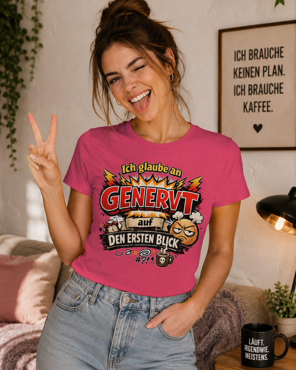 Genervt auf...
