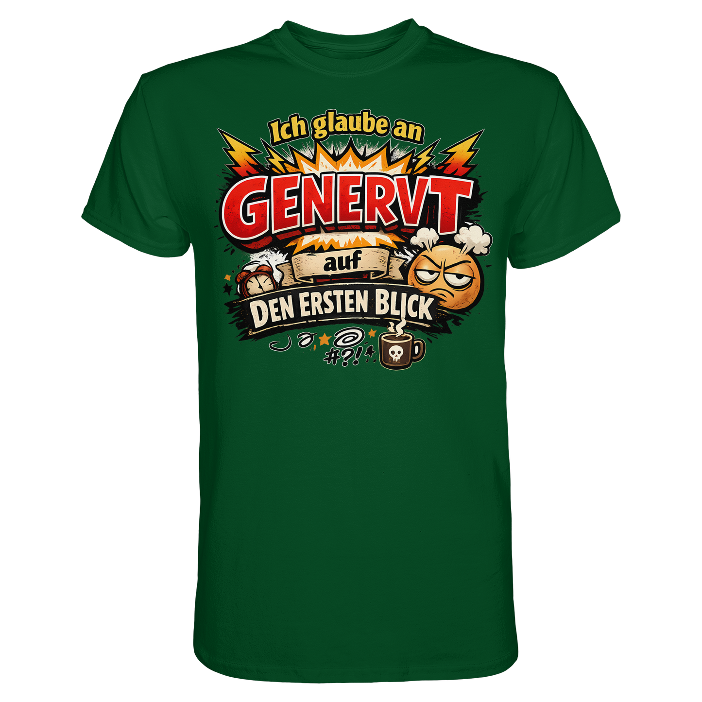 Genervt auf...