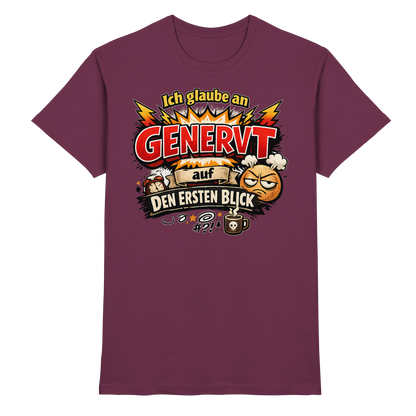 Genervt auf...