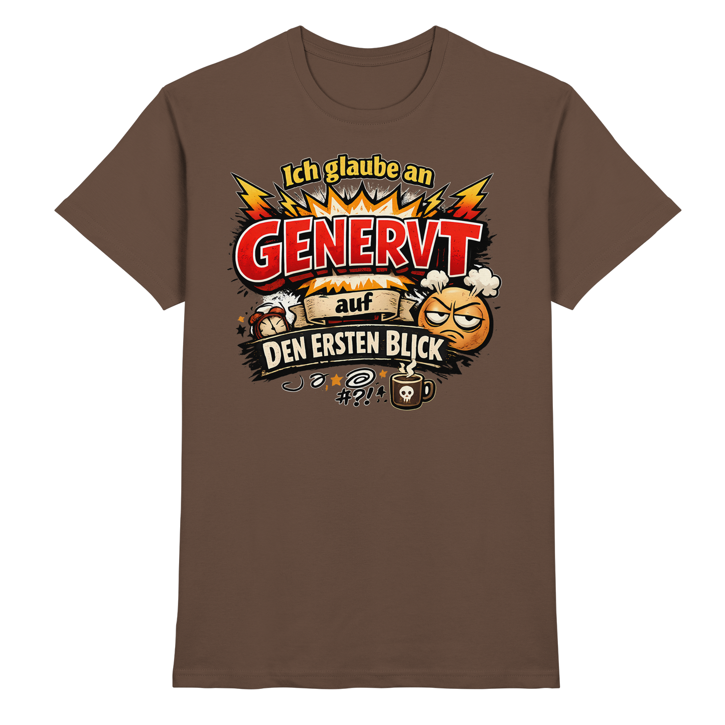 Genervt auf...