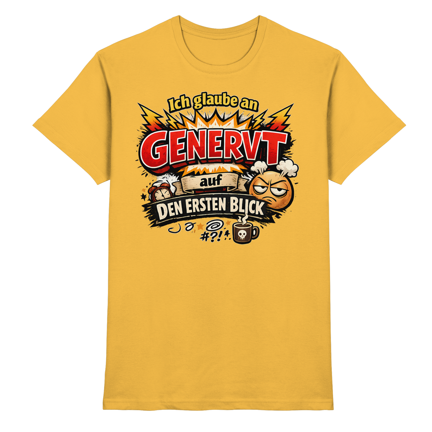Genervt auf...