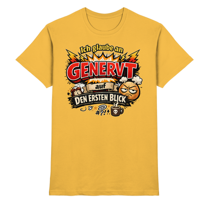 Genervt auf...