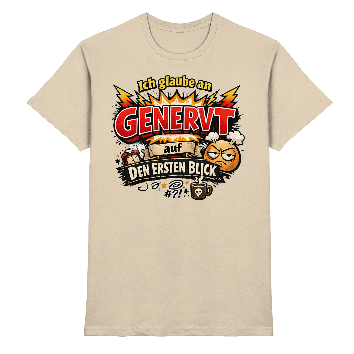 Genervt auf...