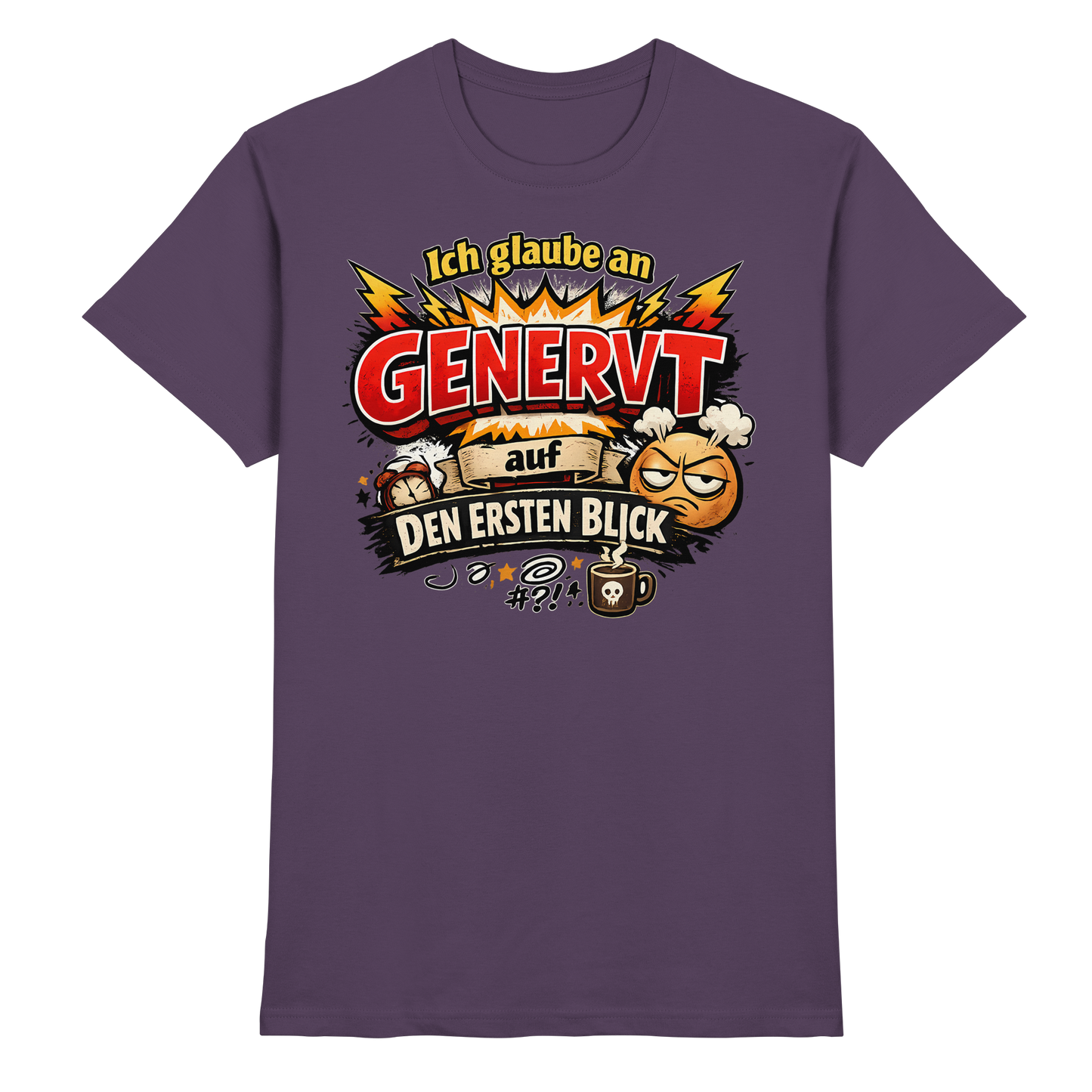 Genervt auf...
